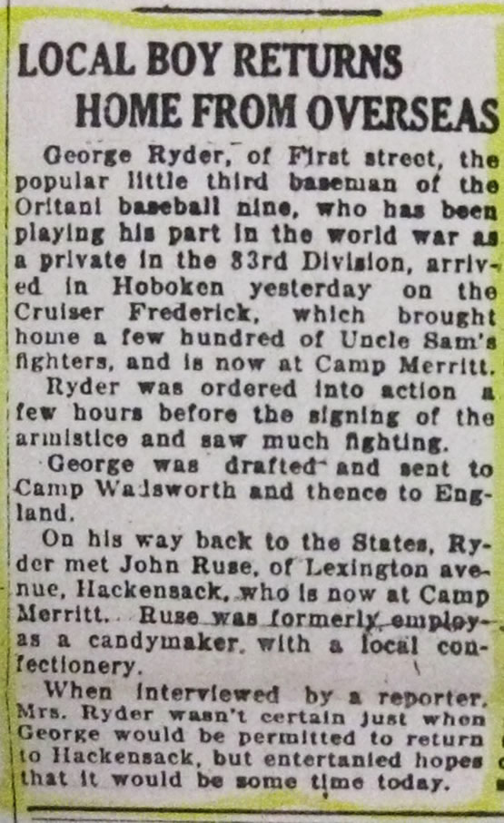 Evening Record January 31,1919